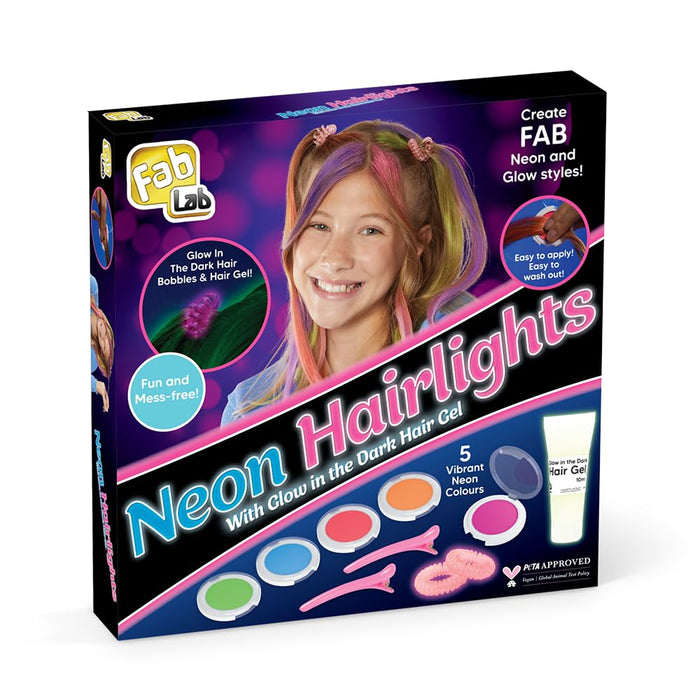 FabLab 24718 Neon Hairlights, Multi