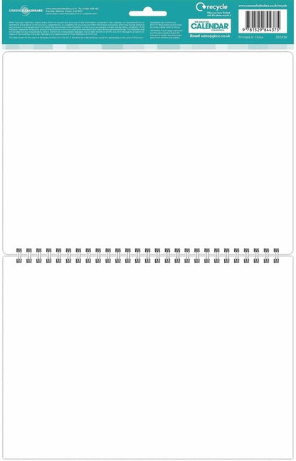 Essential Memo Calendar A3 Planner 2025