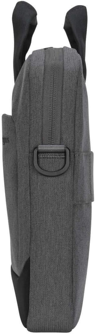 Targus Cypress Slimcase with EcoSmart Designed for Business Traveler and School fit up to 15.6-Inch Laptop/Notebook, Light Gray (TBS92602GL)