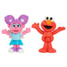 Sesame Street Neighborhood Friends Poseable figurines 2 Pack 7.5 cm tall (Elmo & Abby