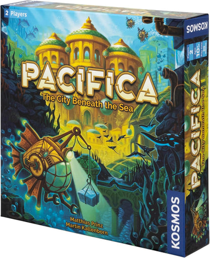 Thames & Kosmos - Pacifica - Strategy Game, Family Game for Games Night, Board Game for Adults and Kids, For 2 Players, Ages 10+