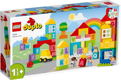 LEGO Duplo Classic 10935 Das Stadtalphabet, Bildungsspielzeug, Lernen Sie Farben und Briefe