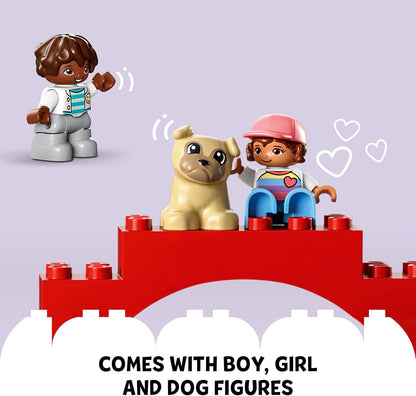 LEGO Duplo Classic 10935 Das Stadtalphabet, Bildungsspielzeug, Lernen Sie Farben und Briefe