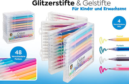 Creative Craft Group - Gelpennenset 48dlg.