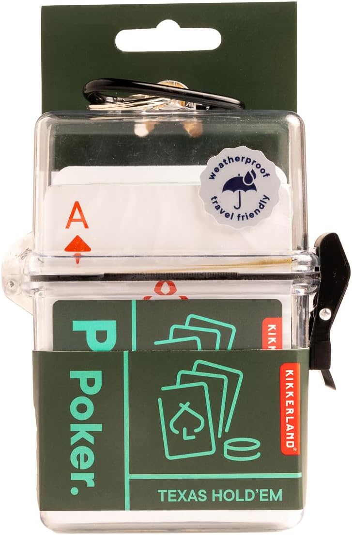 Kikkerland Poker Travel Game