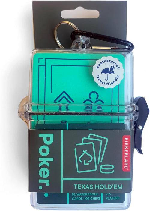 Kikkerland Poker Travel Game