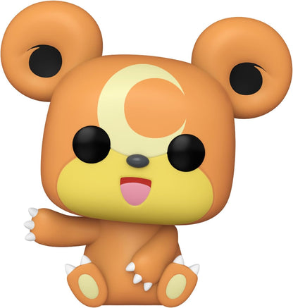 Funko POP! Games: Pokemon - Teddiursa - Collectable Vinyl Figure - Gift Idea - Official Merchandise - Toys for Kids & Adults - Video Games Fans - Model Figure for Collectors and Display
