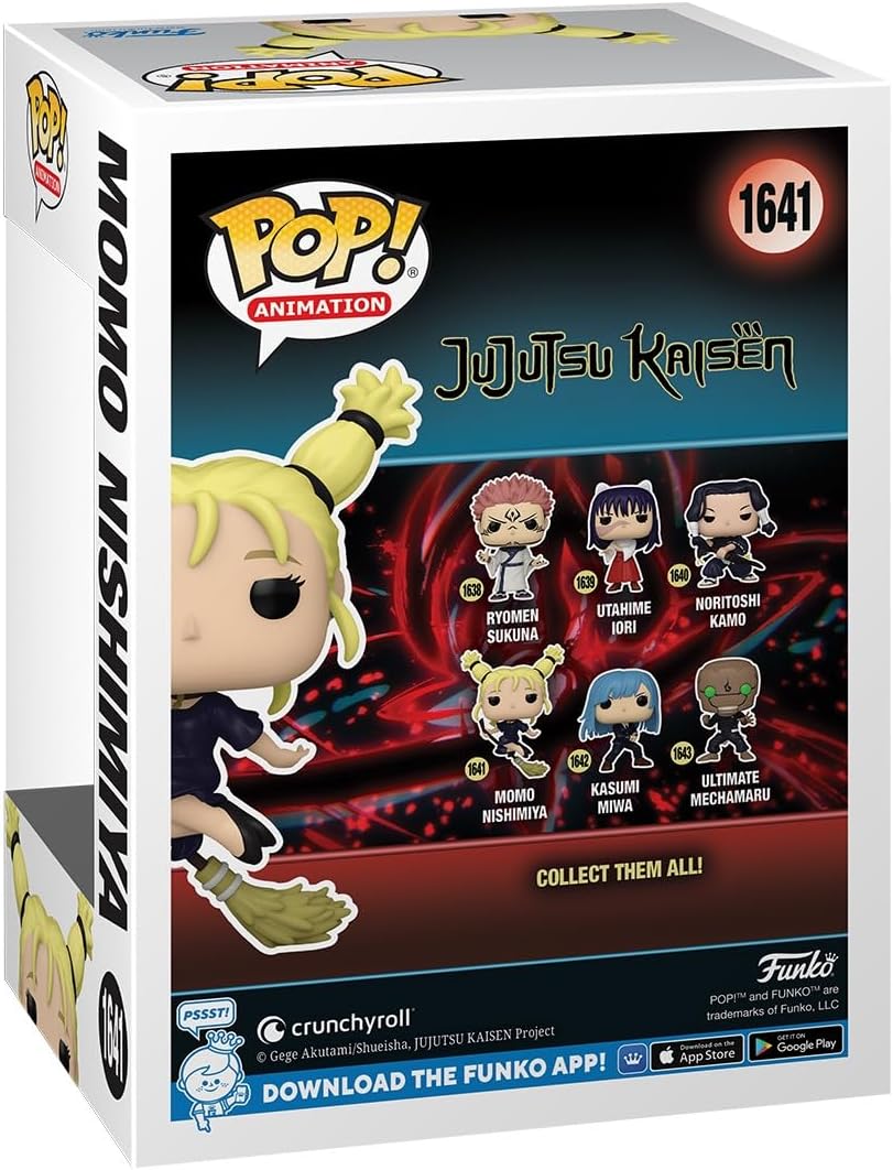 Funko Pop! Animation: JJK - Momo Nishimiya - Jujutsu Kaisen - Figura in Vinile da Collezione - Idea Regalo - Merchandising Ufficiale - Giocattoli per Bambini e Adulti - Anime Fans