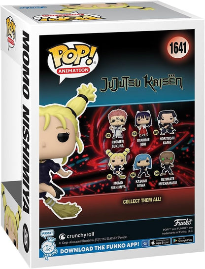 Funko Pop! Animation: JJK - Momo Nishimiya - Jujutsu Kaisen - Figura in Vinile da Collezione - Idea Regalo - Merchandising Ufficiale - Giocattoli per Bambini e Adulti - Anime Fans