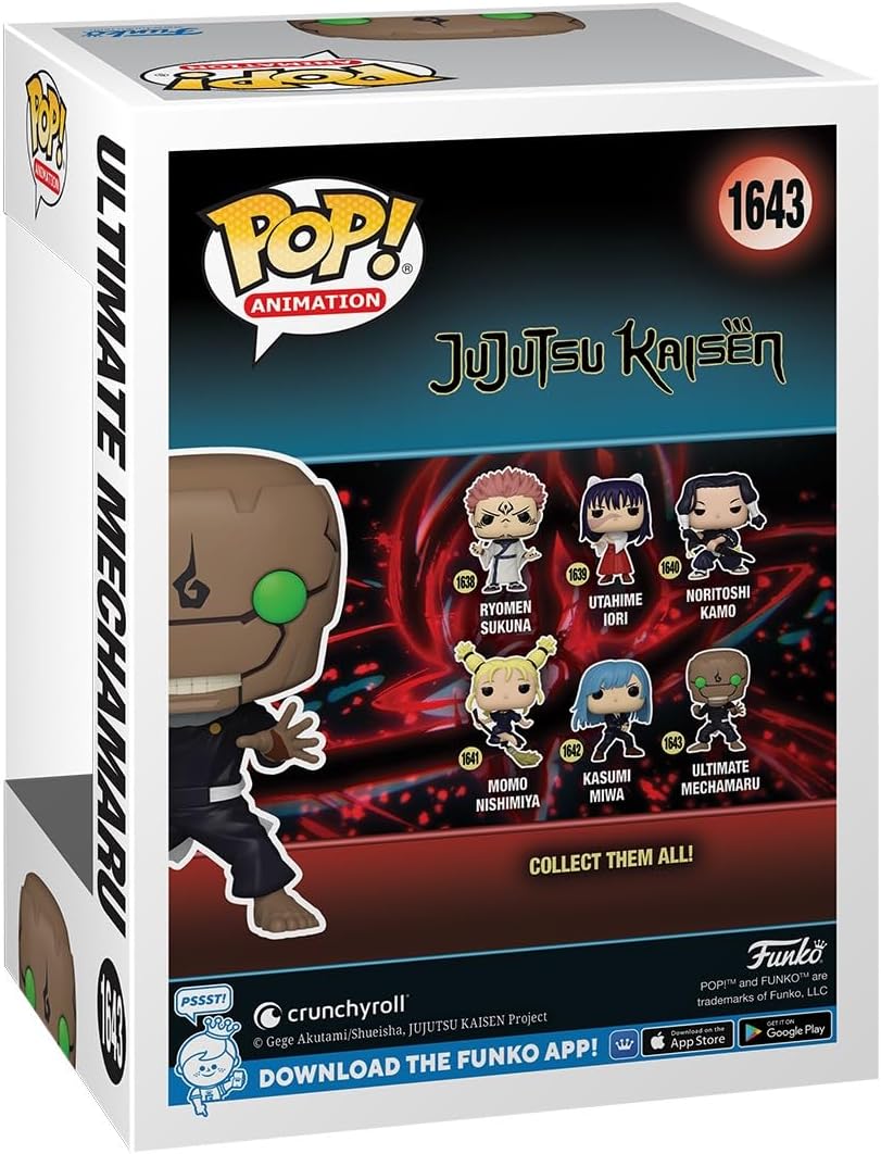 Funko Pop! Animation: JJK - Ultimate Mechamaru - Jujutsu Kaisen - Collectable Vinyl Figure - Gift Idea - Official Merchandise - Toys for Kids & Adults - Anime Fans - Model Figure for Collectors