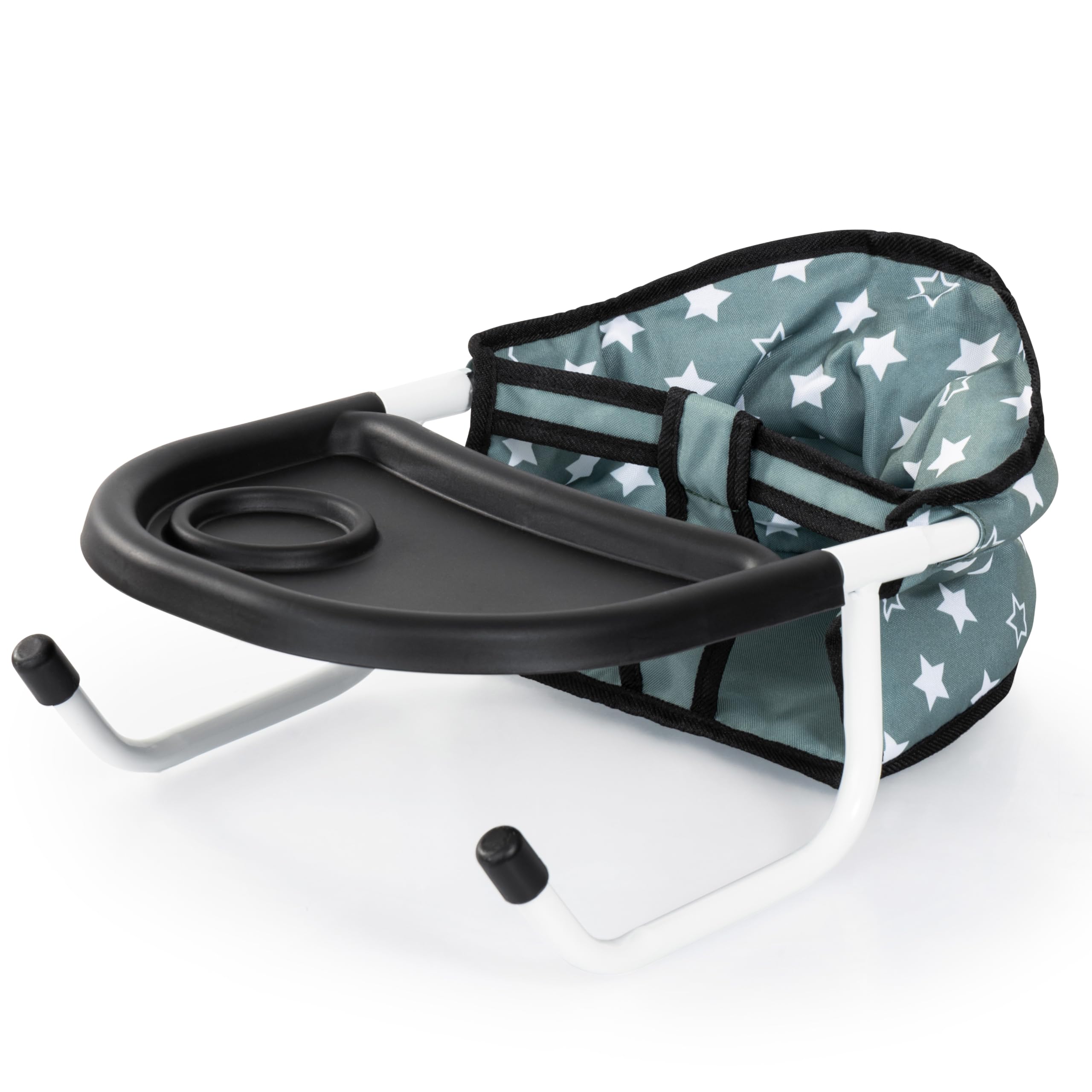 Bayer Design 65858AA Tischsitz für Puppen, Puppensitz, Zubehör für Babypuppen, Nordisches grün
