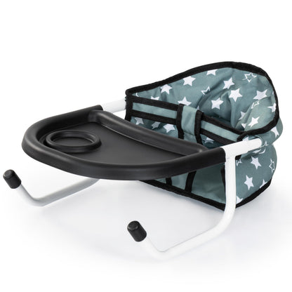 Bayer Design 65858AA Tischsitz für Puppen, Puppensitz, Zubehör für Babypuppen, Nordisches grün