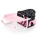 Bayer Design 65860AA Tafelstoel, kinderstoel voor poppen, accessoires, zwart met witte hartjes