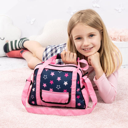 Bayer Design 69016AA changing bag for dolls, changing mat, sewing diaper, nappy,doll accessories