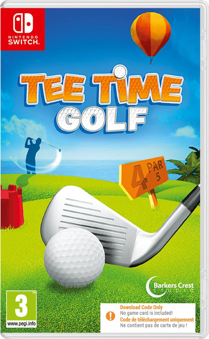 Tee Time Golf - Switch (Download Code in Box