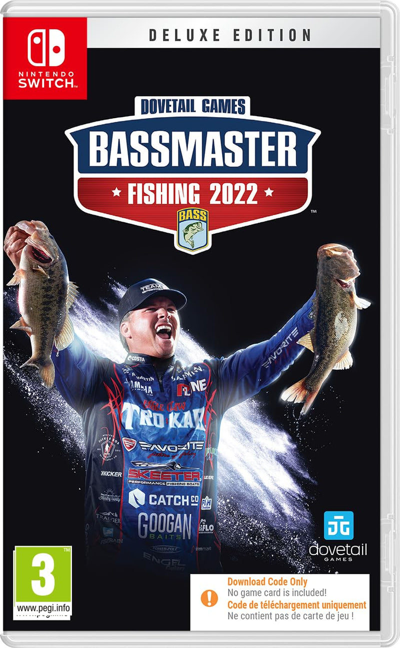 Bassmaster - Fishing Deluxe - Switch (Download Code in Box