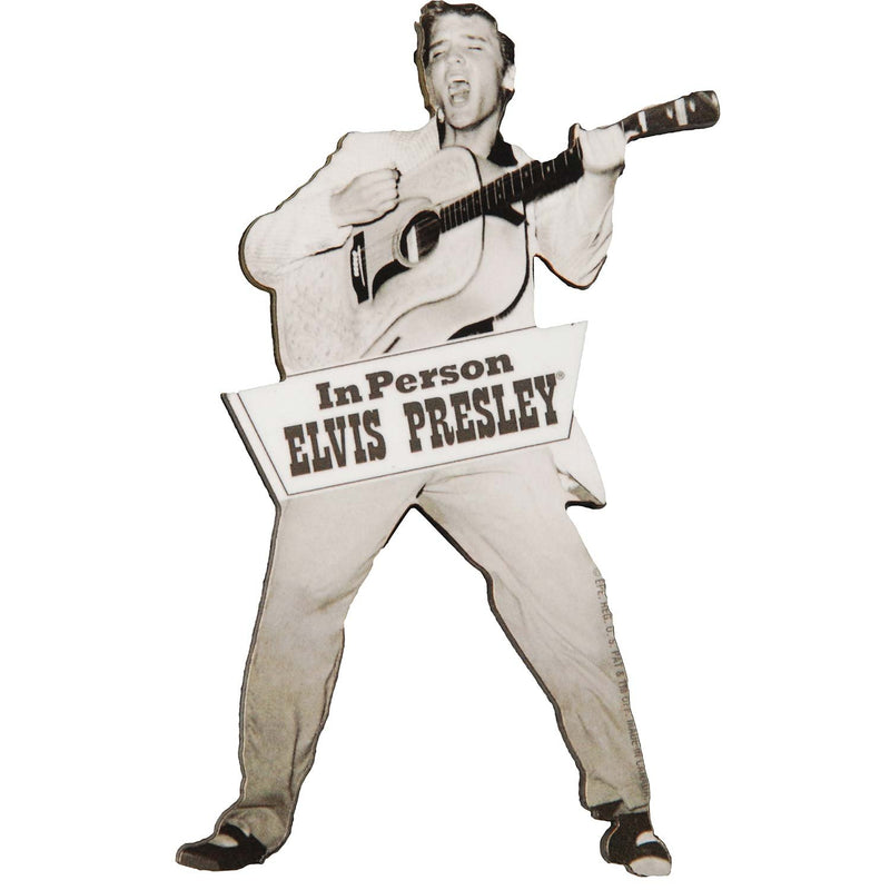 Elvis Presley In Person Chunky Fridge Magnet (nm)