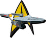 AQUARIUS Star Trek & Insignia Funky Chunky Magnet