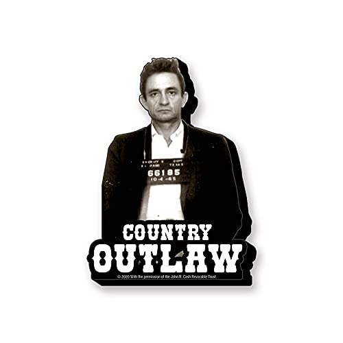Johnny Cash Country Outlaw Funky Chunky Magnet