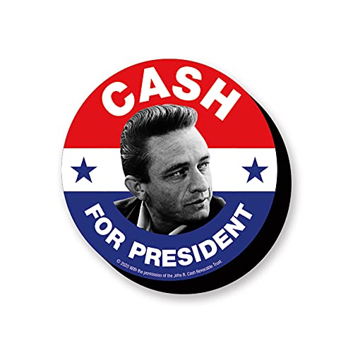 AQUARIUS - Johnny Cash for President Funky Chunky Magnet