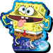 AQUARIUS Spongebob Fridge Magnet - Spongebob Squarepants - Mega Large Novelty Magnet for Refrigerator, Locker, Whiteboard, & Game Room - Officially Licensed Merchandise & Collectibles - 5.75” x 4.75”