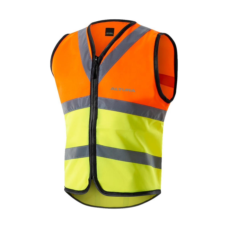 Altura Kids Nightvision Cycling Vest 2016 Yellow 5-6 Years
