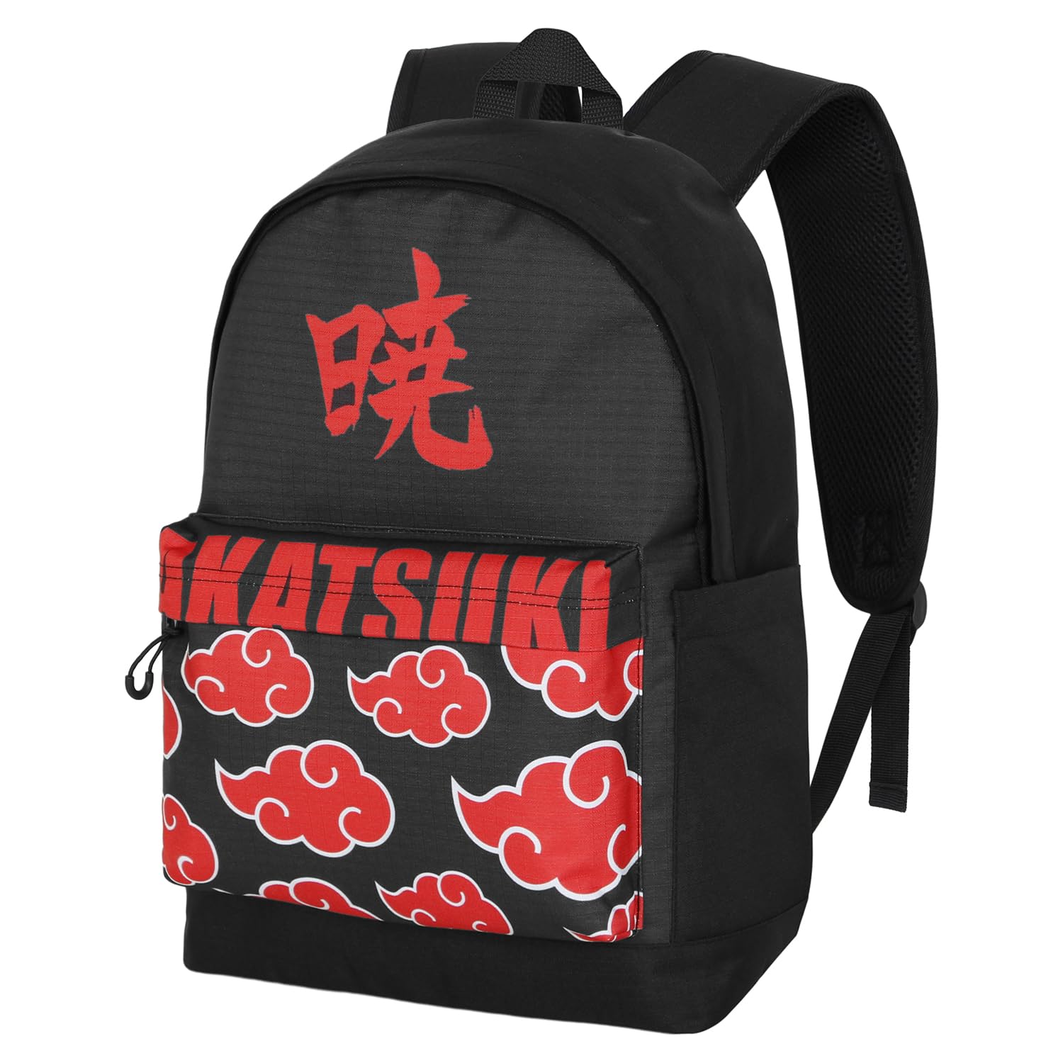 Naruto Kanji-Plus HS Backpack, Black, 30 x 44 cm, Capacity 23 L
