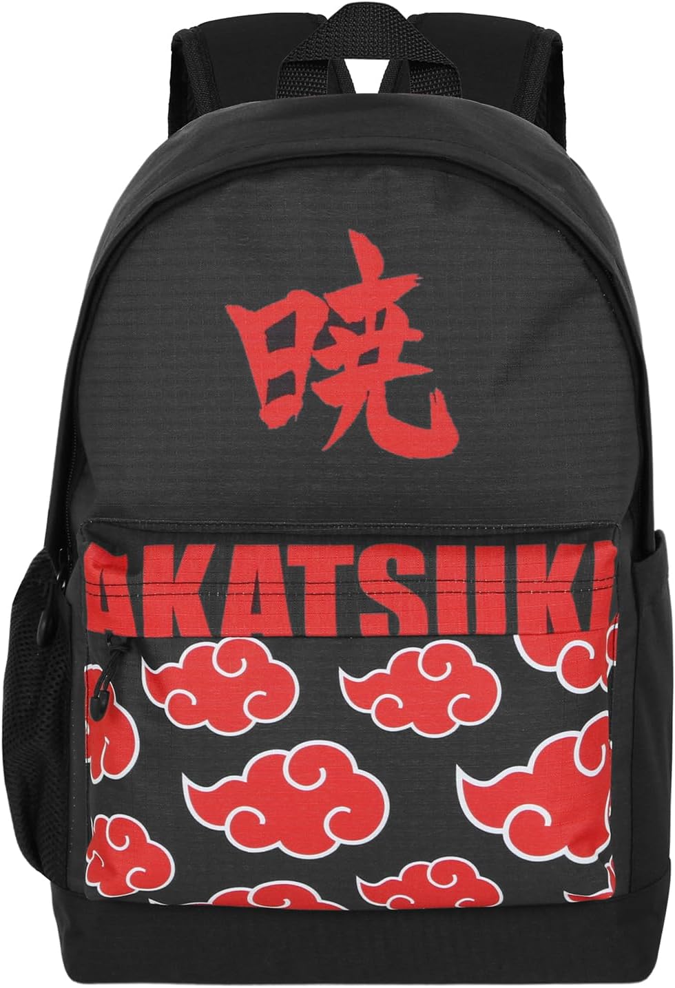 Naruto Kanji-Plus HS Backpack, Black, 30 x 44 cm, Capacity 23 L