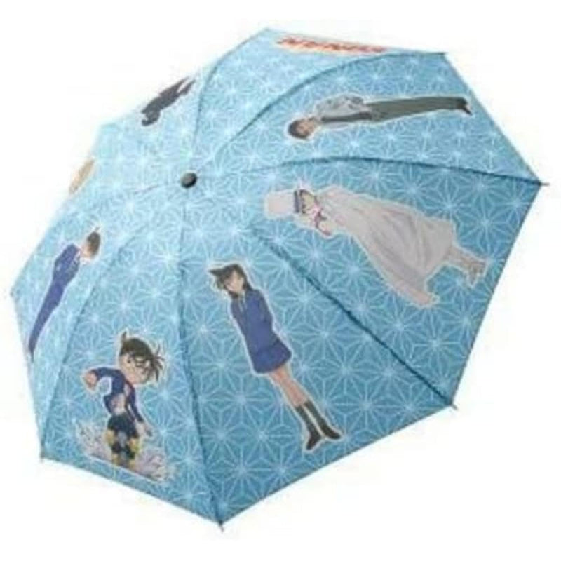 SAKAMI - Detective Conan - Case Closed - Paraguas/sombrilla, paragua/Parasol, Plegable, Plegable, Bolsillo Umbrella - Original y con Licencia