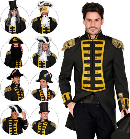 Black Parade Tailcoat For Man - (Size: S)