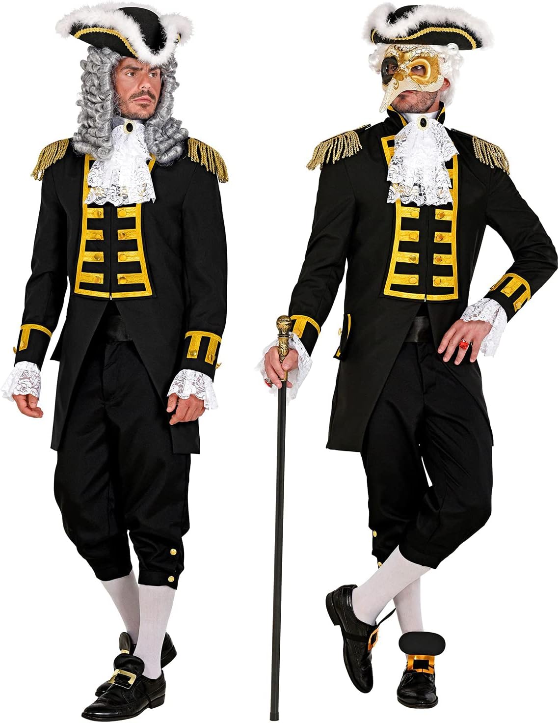 Black Parade Tailcoat For Man - (Size: S)