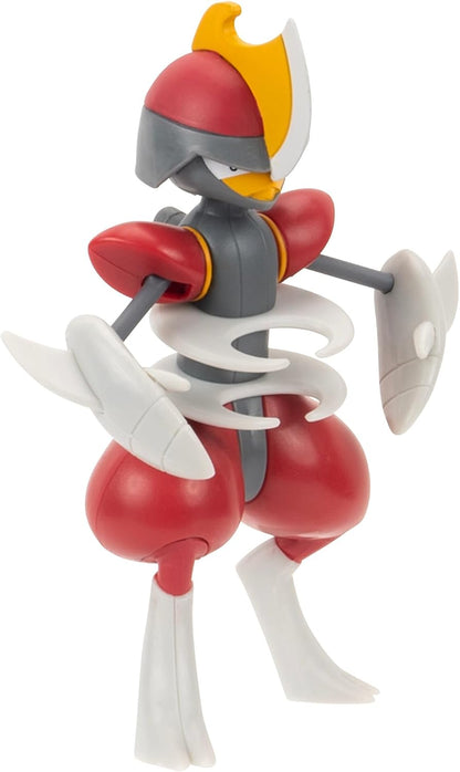 Pokémon PKW3421 - Battle Feature Figure - Caesurio Official Articulated Figure, 11.5 cm