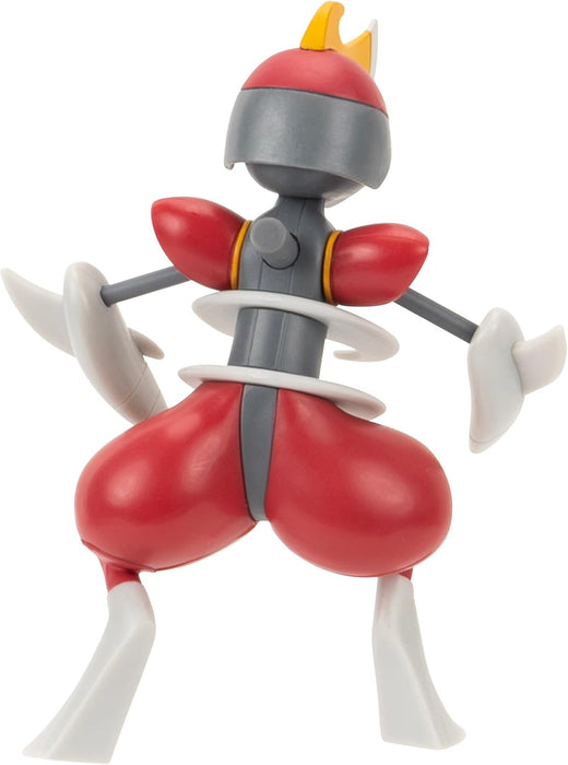 Pokémon PKW3421 - Battle Feature Figure - Caesurio Official Articulated Figure, 11.5 cm