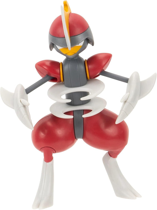 Pokémon PKW3421 - Battle Feature Figure - Caesurio Official Articulated Figure, 11.5 cm