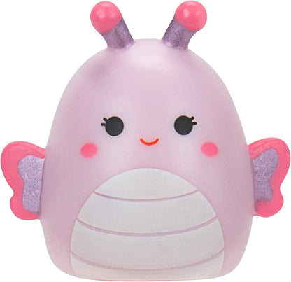 Squish-a-longs by Original Squishmallows 8 Pack - Series 1, Style 1 - (8) 1” Mini-Squish with 2 Accessories, Ring, and Collector’s Guide - Collect, Trade, & Play