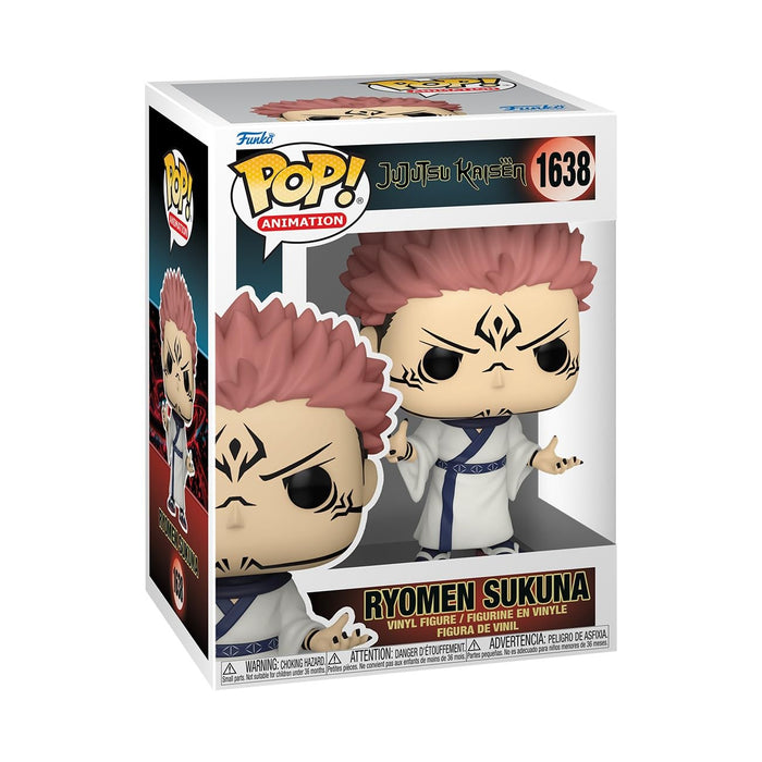Funko Pop! Animation: JJK - Sukuna - Jujutsu Kaisen - Figura de Vinilo Coleccionable - Idea de Regalo- Mercancia Oficial - Juguetes para Niños y Adultos - Anime Fans - Muñeco para Coleccionistas