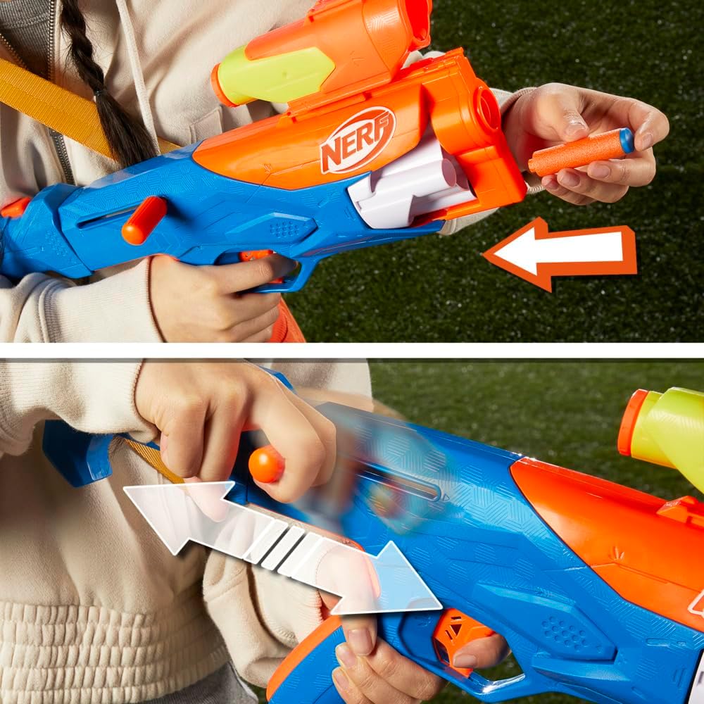 Nerf N Series Gear Up Pack - 3 lanzadores - 18 Dardos Nerf N1 Solo Compatible con los lanzadores Nerf N Series