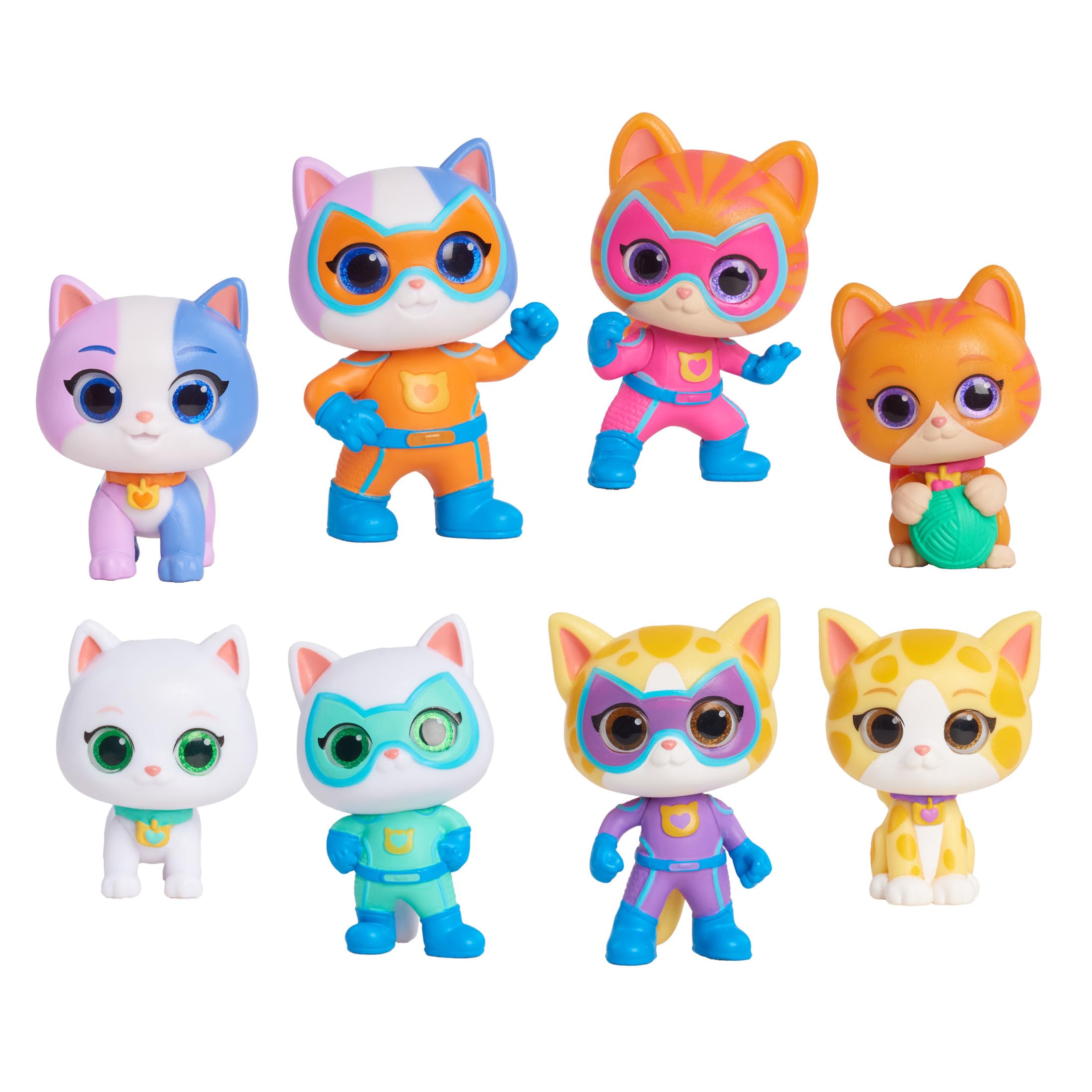 Just Play Figuras coleccionables SuperKitties de Disney Junior, Juguetes para niños a Partir de 3 años
