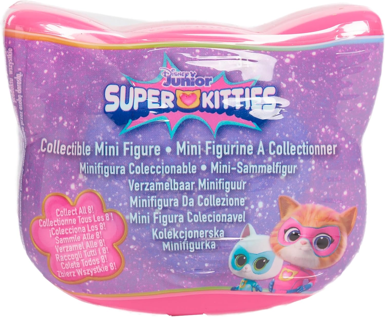 Just Play Figuras coleccionables SuperKitties de Disney Junior, Juguetes para niños a Partir de 3 años