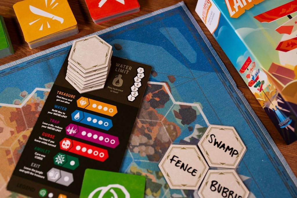 Floodgate Games | Landmarks | Board Game | 2-10 Players | Ages 10+ | English