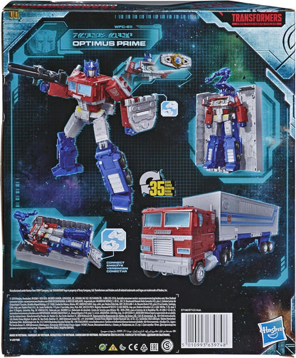 Transformers Toys Generations War for Cybertron: Earthrise Leader WFC-E11 Optimus Prime Action Figure - Kids Ages 8 and Up, 7-inch