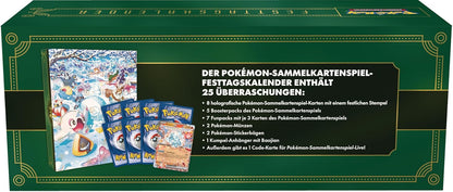 Pokemon TCG Adventskalender 2024 *Deutsche Version