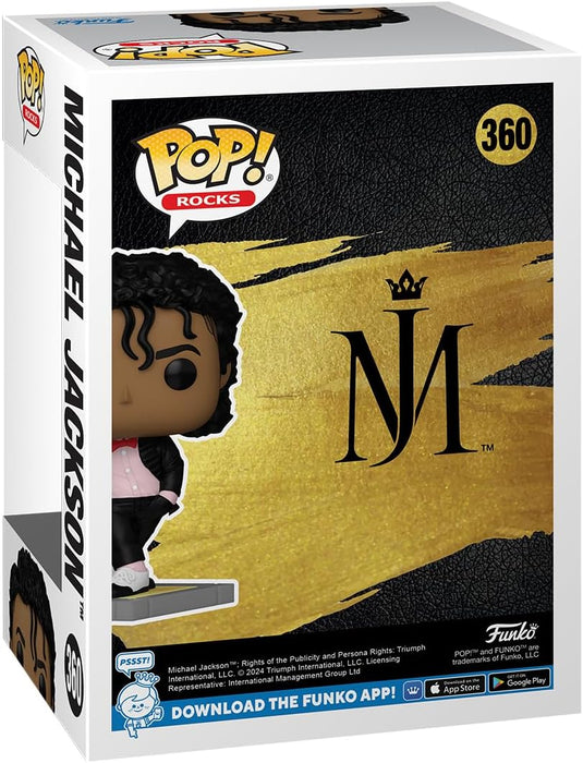 Funko POP! Rocks: Michael Jackson - (Billie Jean) - Figuras Miniaturas Coleccionables Para Exhibición - Idea De Regalo - Mercancía Oficial - Juguetes Para Niños Y Adultos - Fans De Music