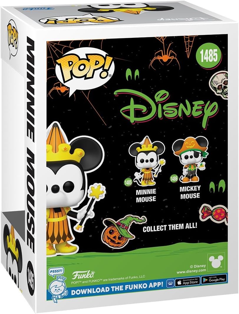 Funko Pop! Disney: Halloween - Minnie Mouse - Collectable Vinyl Figure - Gift Idea - Official Merchandise - Toys for Kids & Adults - Movies Fans - Model Figure for Collectors and Display