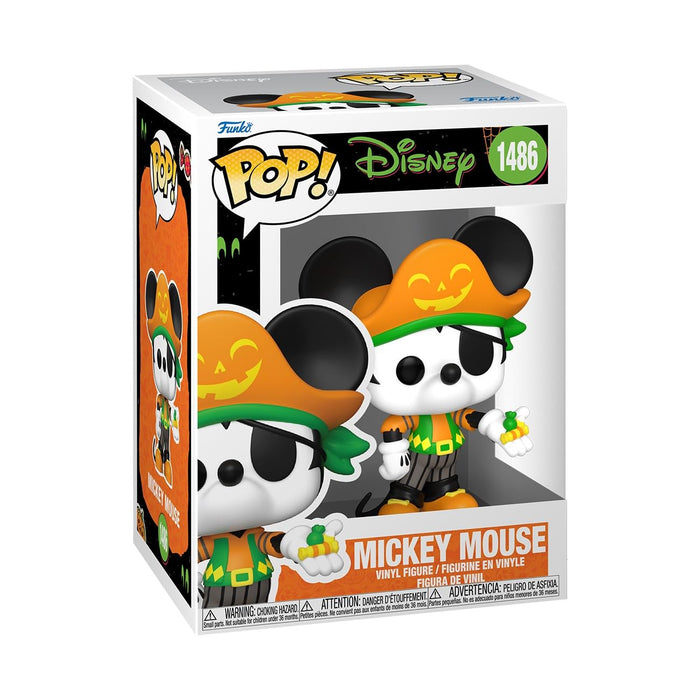Funko Pop! Disney: Halloween - Pirate Mickey Mouse - Collectable Vinyl Figure - Gift Idea - Official Merchandise - Toys for Kids & Adults - Movies Fans - Model Figure for Collectors and Display