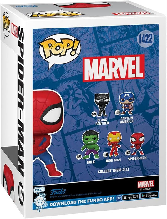 Funko Pop! Marvel: Marvel NC - Spider-Man - Marvel Comics - Collectable Vinyl Figure - Gift Idea - Official Merchandise - Toys for Kids & Adults - Comic Books Fans - Model Figure for Collectors