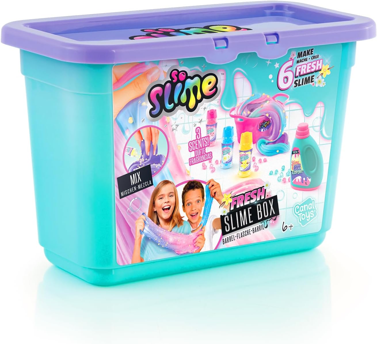 Canal Toys - So Slime - set van 6 Slimes Fresh - SSC245