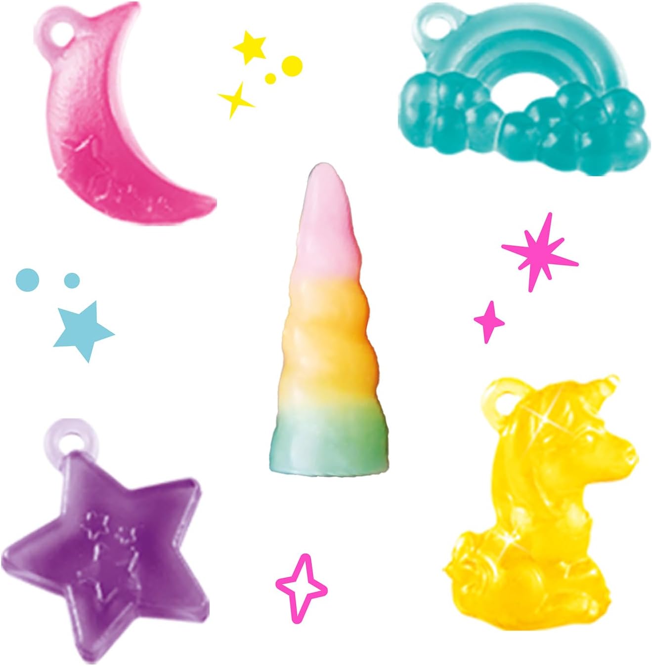 So Slime Unicorn Mix In Slime Case - Readymade Slime, Pink