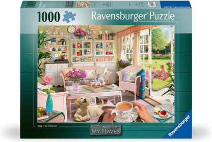 Ravensburger Puzzle 2D 1000 elementów: Słoneczne popołudnie, Nowy Design