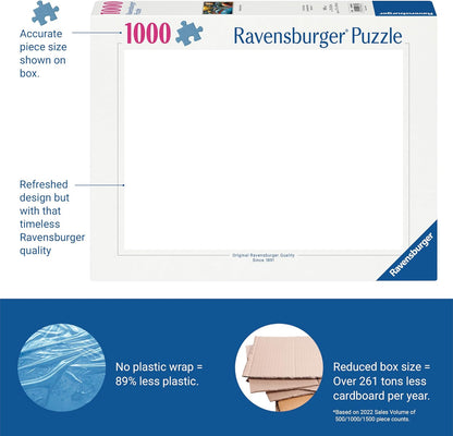 Ravensburger Puzzle 2D 1000 elementów: Słoneczne popołudnie, Nowy Design